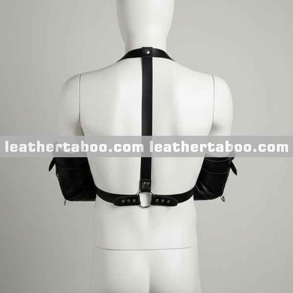 Premium Handmade Leather Arm Harness for Handbinders