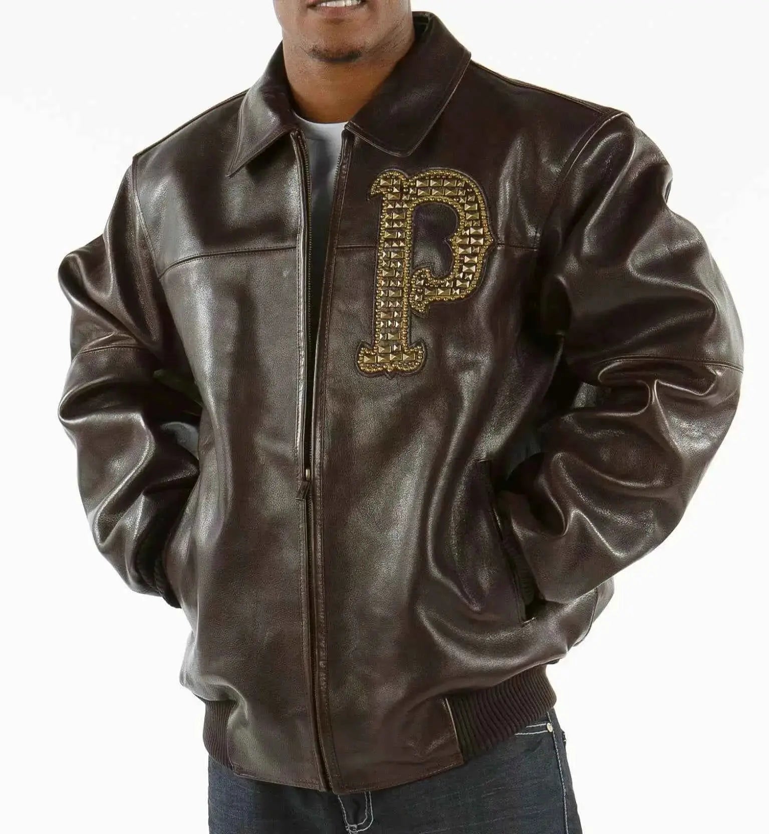 Pelle Pelle Immortal Studded Brown Jacket