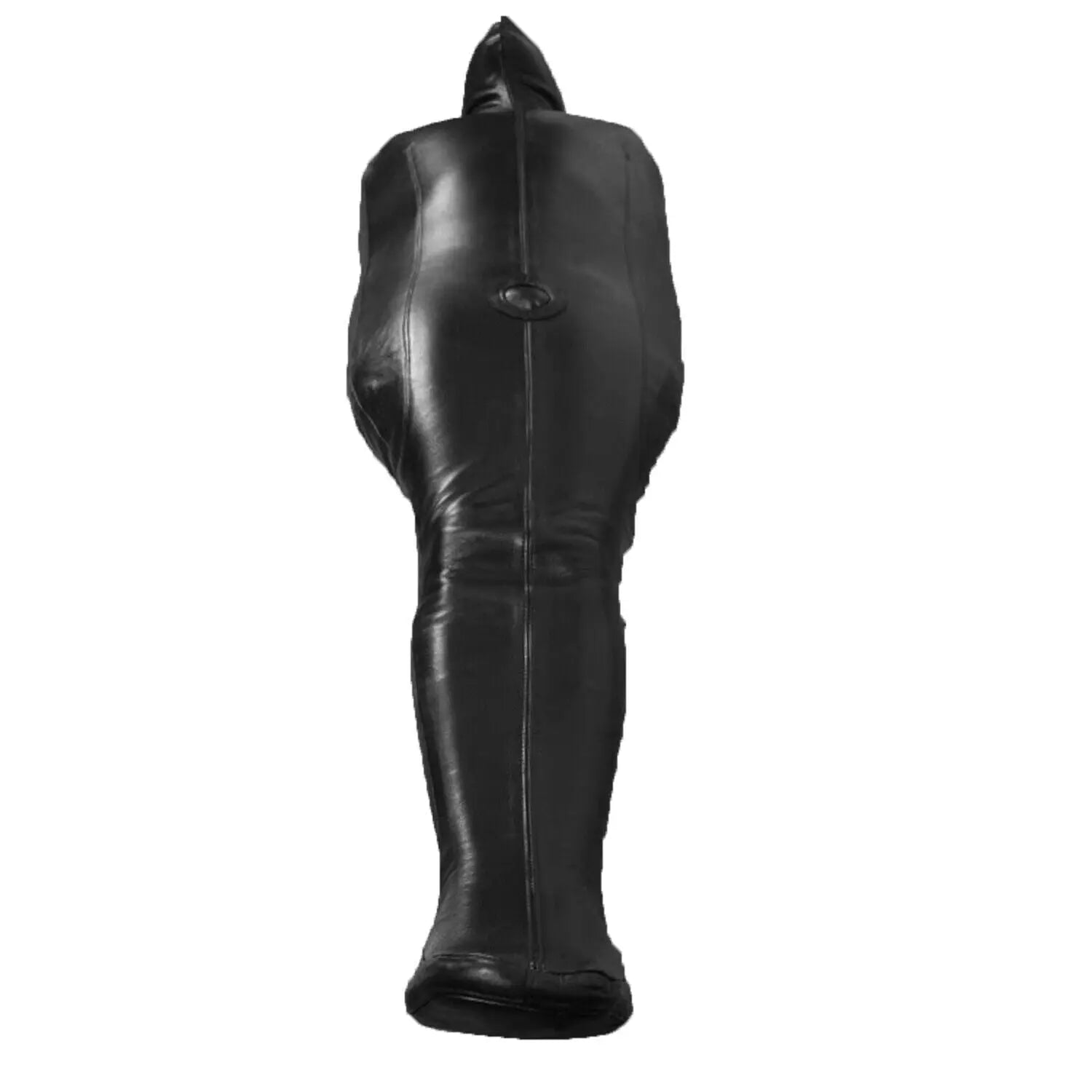 Premium leather full body cosplay costume suit black