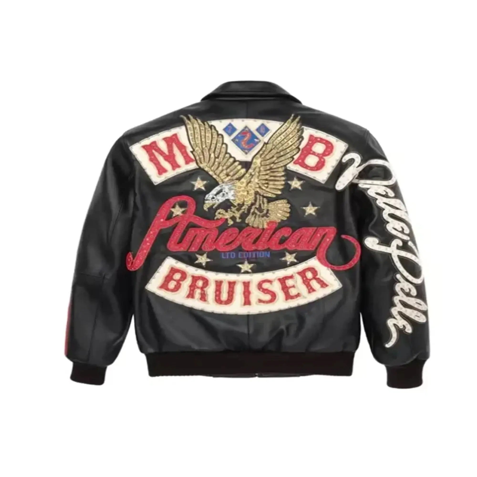 Premium plush leather jacket by Leather Taboo
