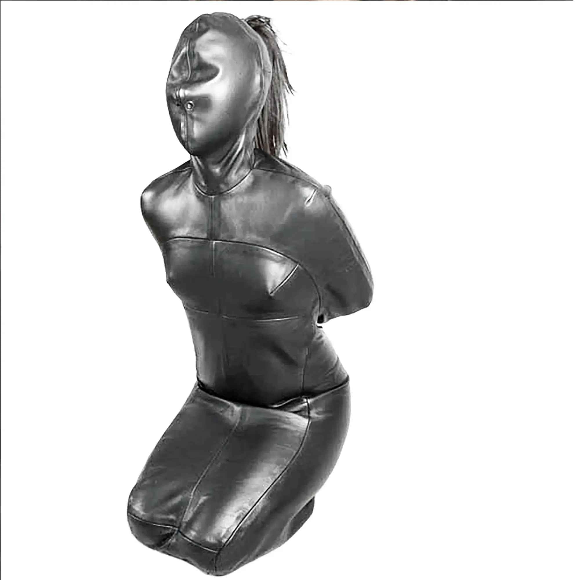 Real leather sleepsack body bag full view