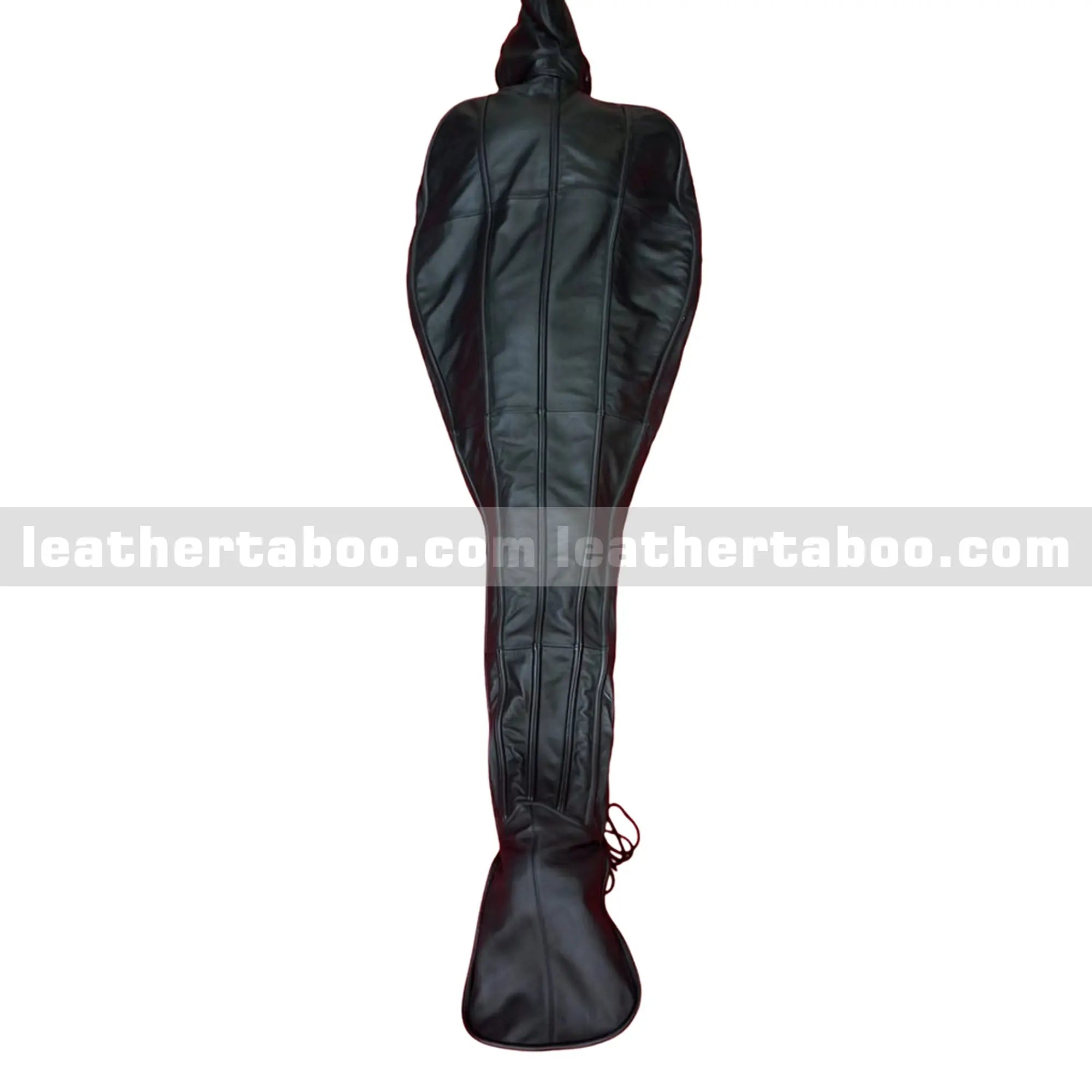 Premium Leather Sleepsack Bondage with Laces - Leather taboo