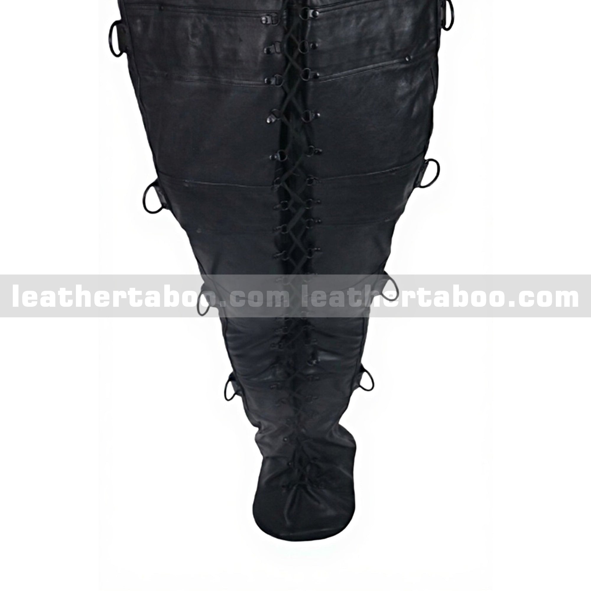 Handmade Leather Sleepsack Bondage with Laces