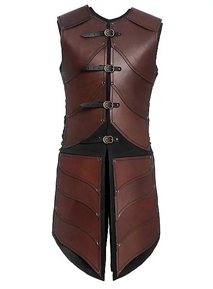 Genuine Elf Warrior Leather Armor - Medieval Theatrical Celtic LARP SCA Armor