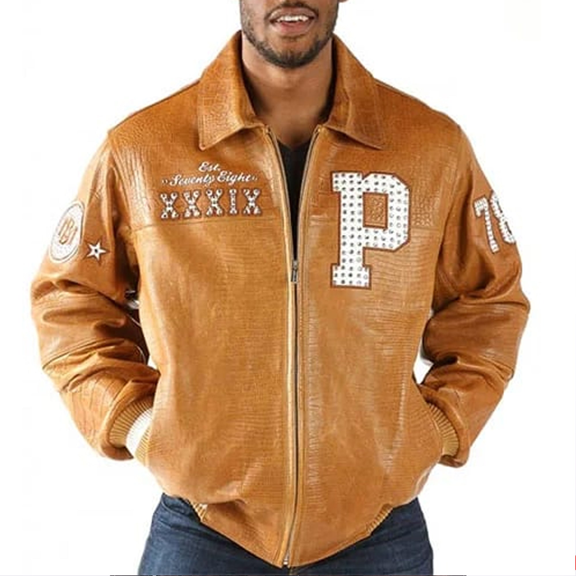 Pelle Pelle Men Brown 1978 Leather Jacket
