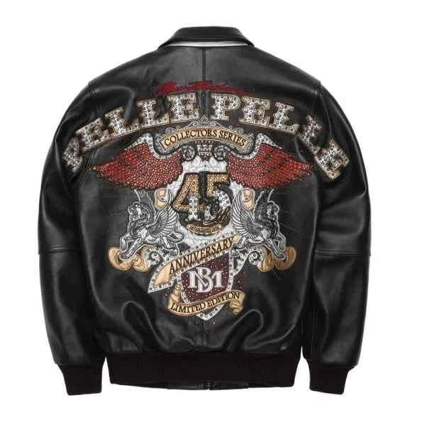 Pelle Pelle 45th Anniversary Black Jacket | Leather Jacket