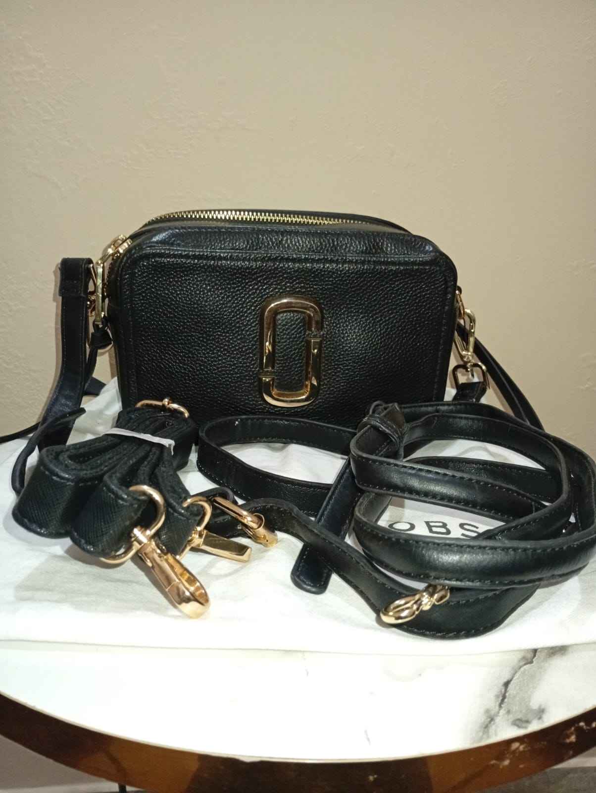 MARC JACOBS Marc Jacobs Snapshot bag in saffiano leather