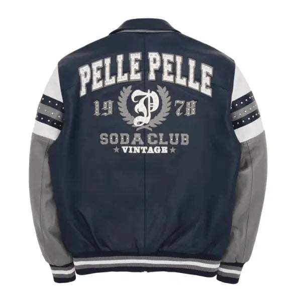 Best Quality Pelle Pelle Soda Club Vintage Leather Jacket