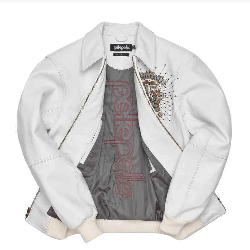 Pelle Pelle White 45th Anniversary MB Jacket (Copy)
