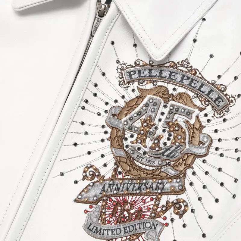 Pelle Pelle White 45th Anniversary MB Jacket (Copy)