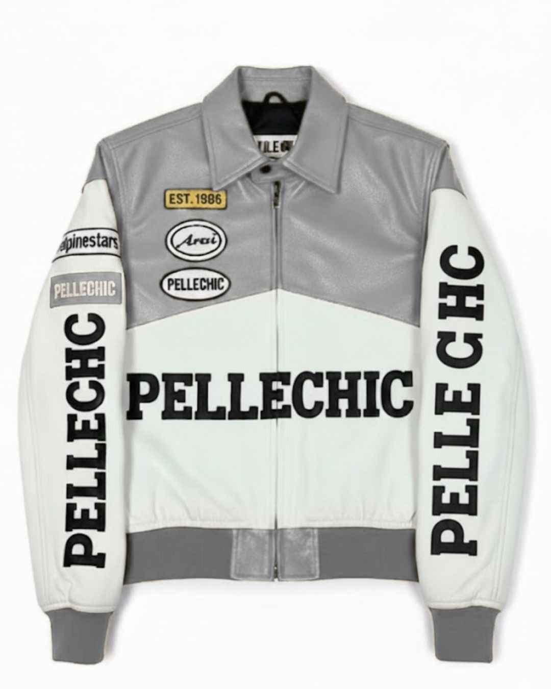 PelleChic Elite Custom Handcrafted Leather Varsity Jacket