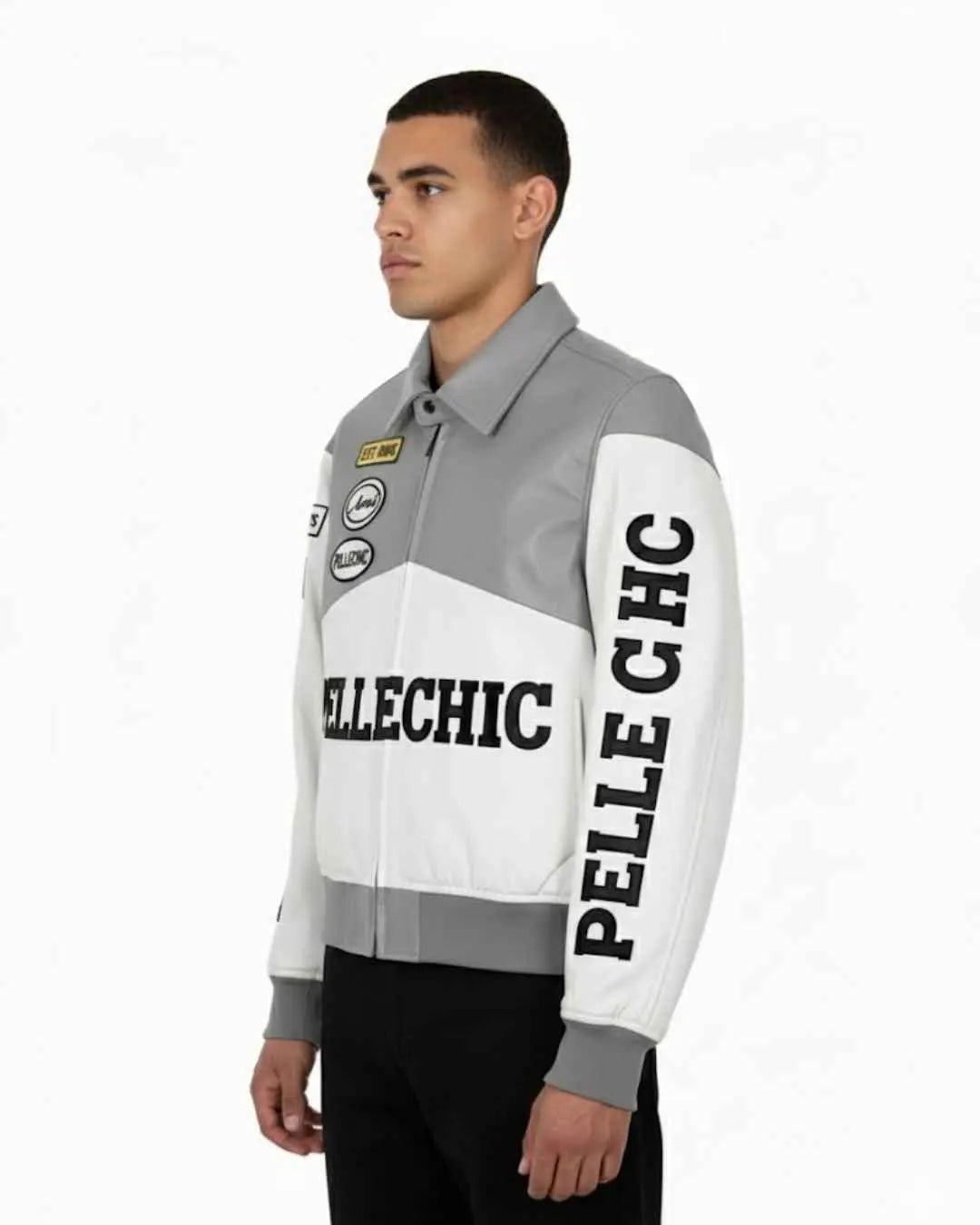PelleChic Elite Custom Handcrafted Leather Varsity Jacket