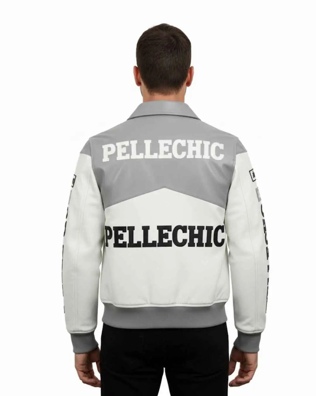 PelleChic Elite Custom Handcrafted Leather Varsity Jacket