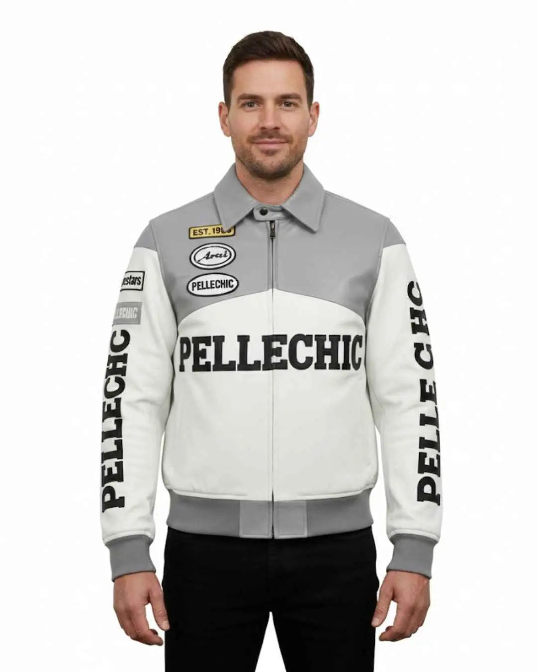PelleChic Elite Custom Handcrafted Leather Varsity Jacket
