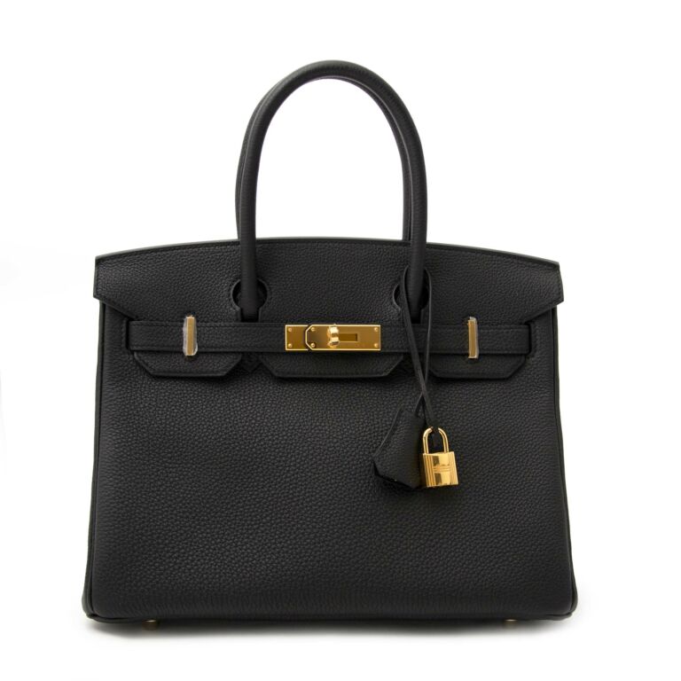 Hermès Birkin 30 Togo Black GHW leather taboo