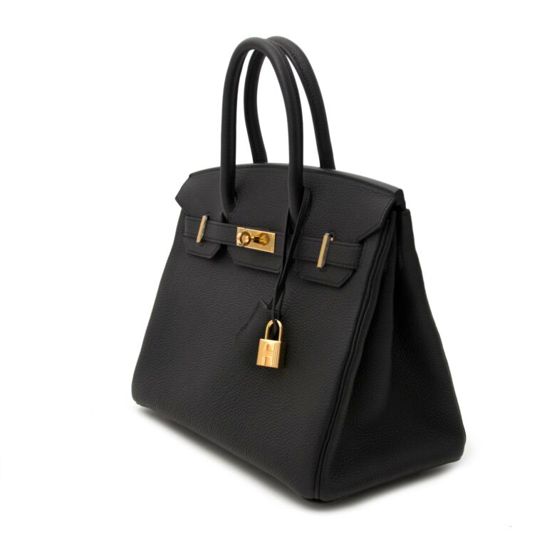 Hermès Birkin 30 Togo Black GHW leather taboo