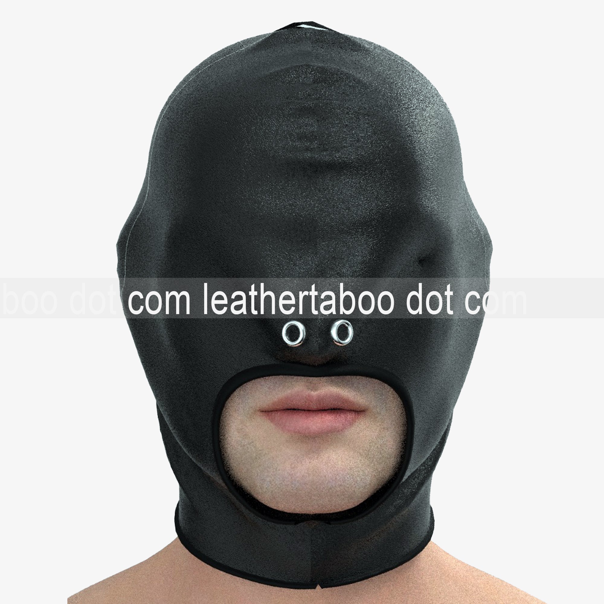 Real Leather calf skin Leather Mask By Leathertaboo