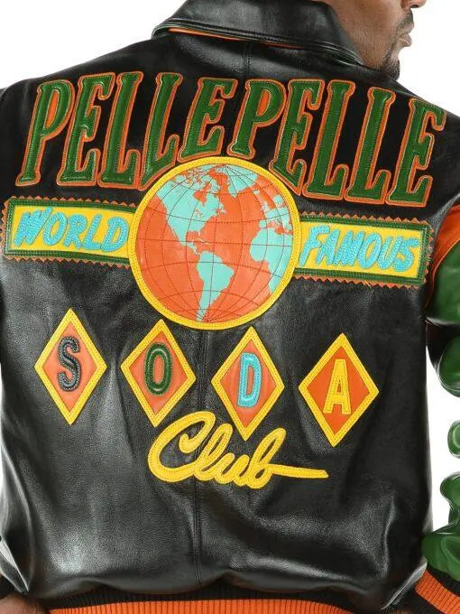 Pelle Pelle World Famous Soda Club Leather Jacket