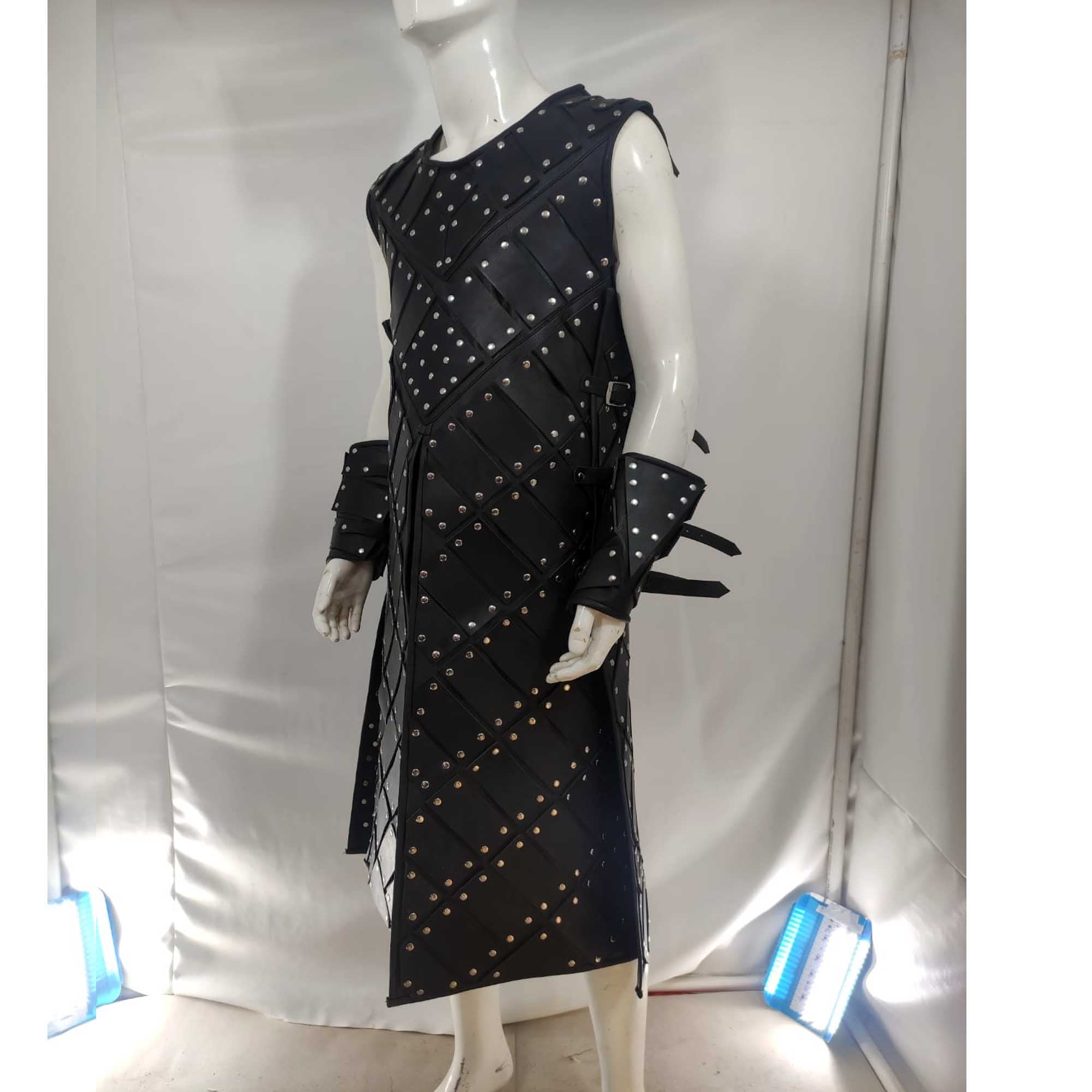 Game of Throne Jon Snow Genuine Leather Medieval Samurai Armor, Cauldron's game leather taboo