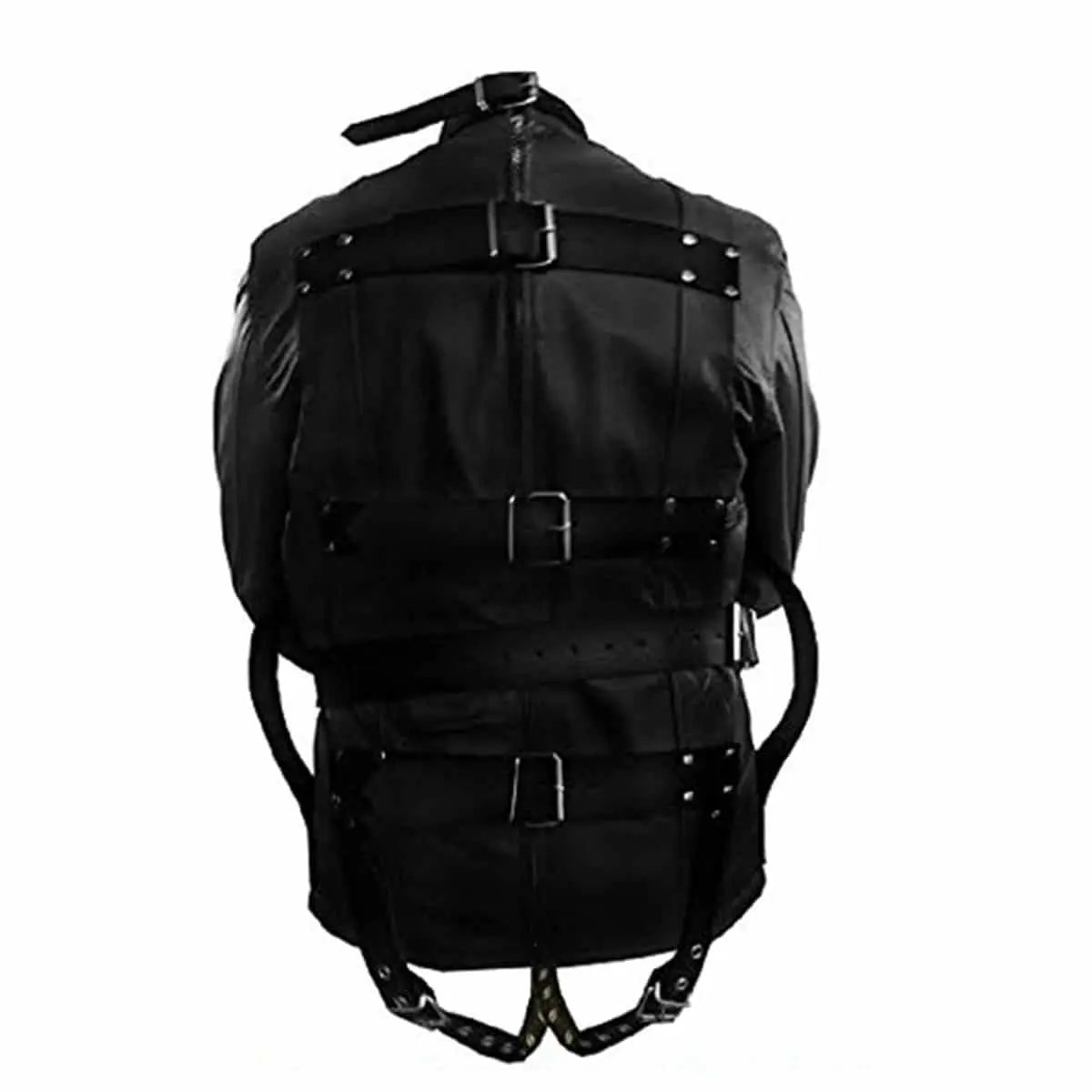 Genuine Leather Straitjacket Black - Leather taboo