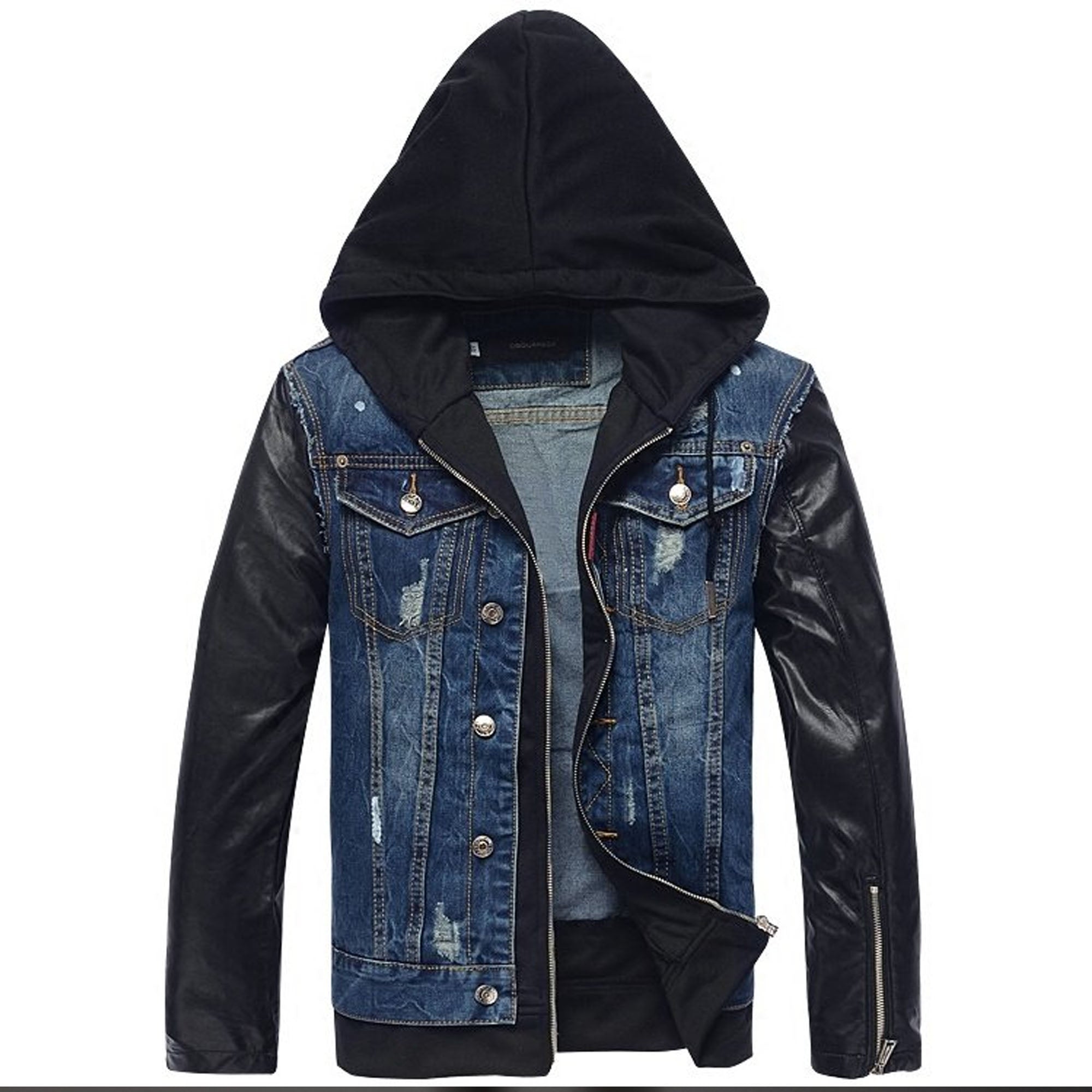 Men’s Fashionable Hooded Jacket