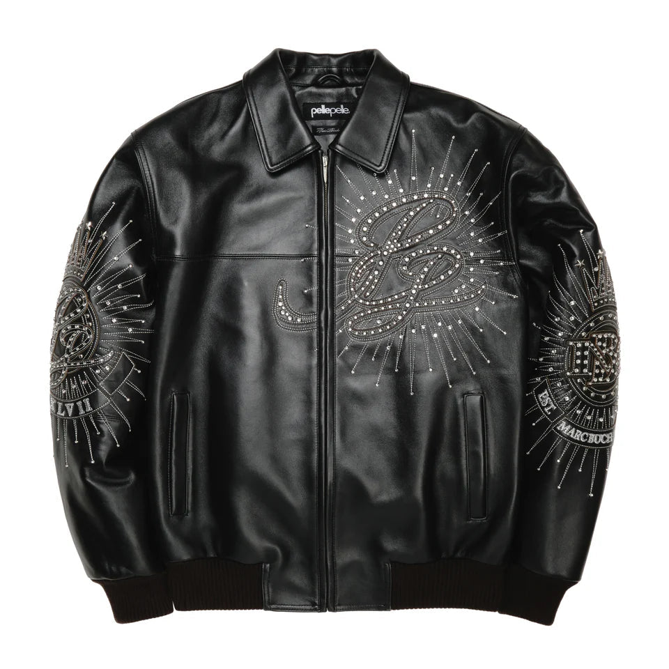 Pelle Pelle 47th Anniversary Black Jacket (Copy) leathertaboo.com