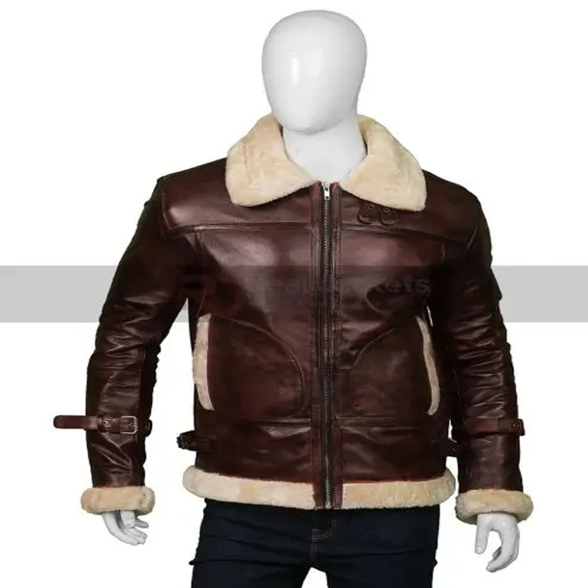 Men's RAF B3 Aviator Shearling Jacket