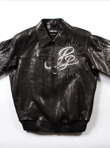 Pelle Pelle 35th Anniversary Black Leather Jacket leathertaboo.com