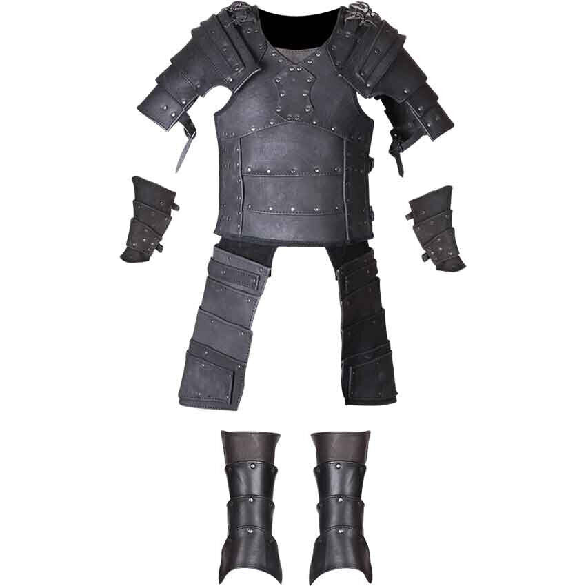 Real leather Game of Thrones Jon Snow replica Armour theatrical Leather Brigandi