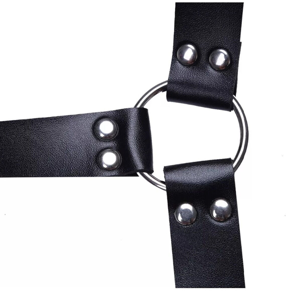 Black Leath Men’s Chest Harness |Leather Harness Body Chest Men Harness