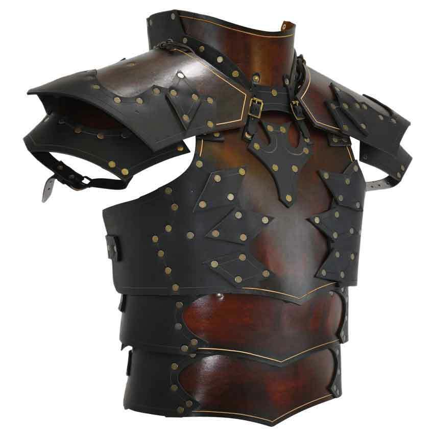 Men Leather Cuirass Armor Medieval Roman Costume Breastplate Viking LARP Cosplay