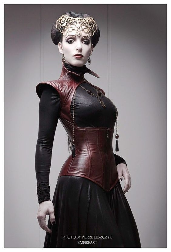 Real Sheep Skin Woman Corset Maroon Bustiers Mistress corset bondage bdam corset