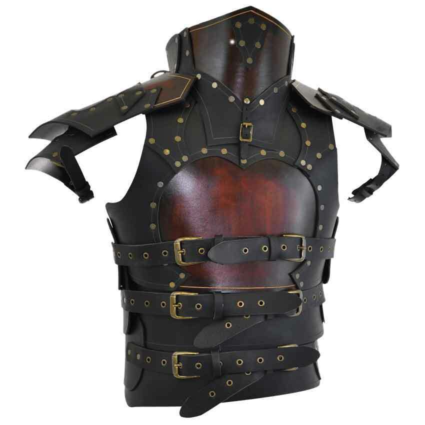 Men Leather Cuirass Armor Medieval Roman Costume Breastplate Viking LARP Cosplay