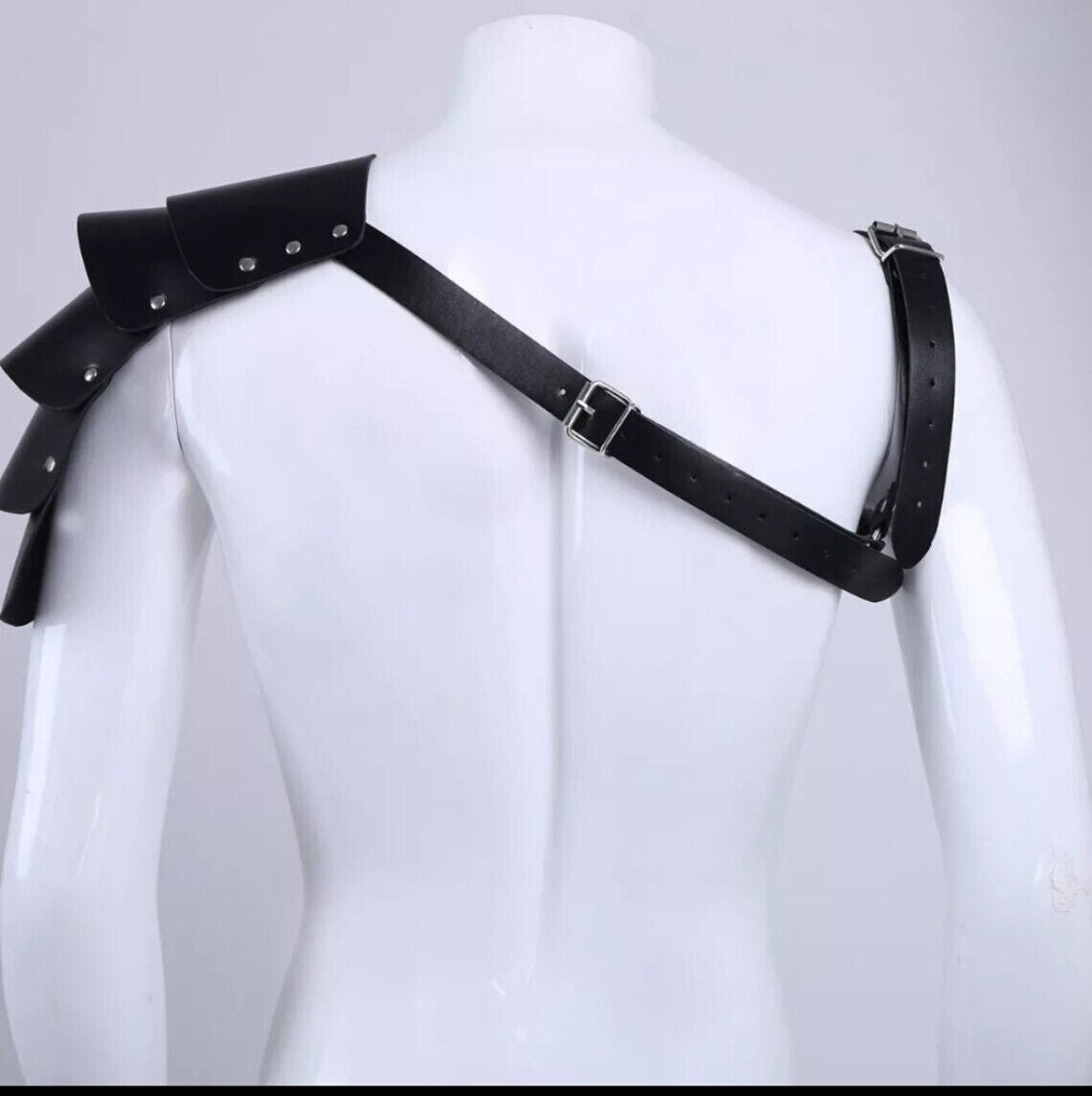 Black Leath Men’s Chest Harness |Leather Harness Body Chest Men Harness