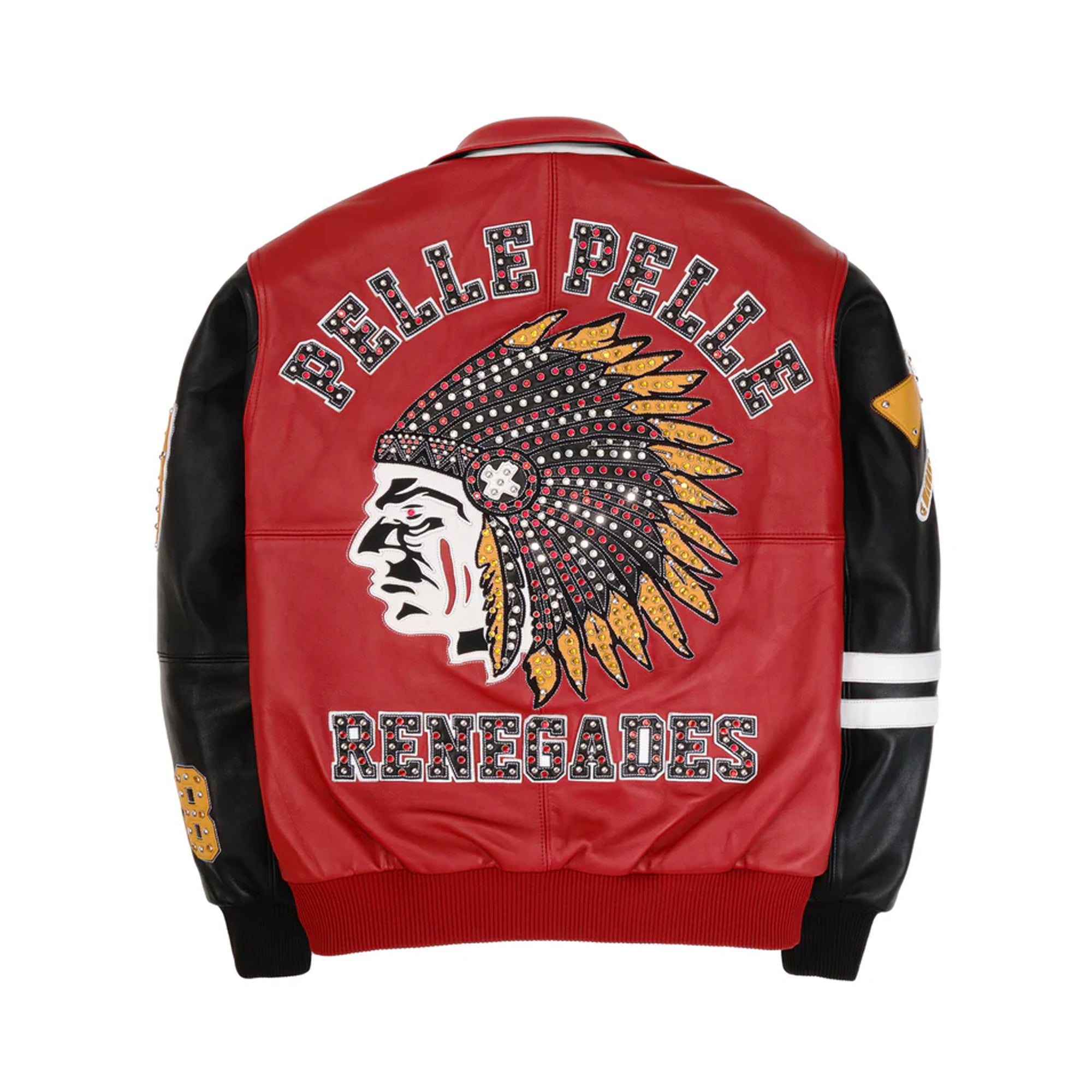 Calf Leather Pelle Pelle Men Supreme Renegades Jacket Leather Jacket