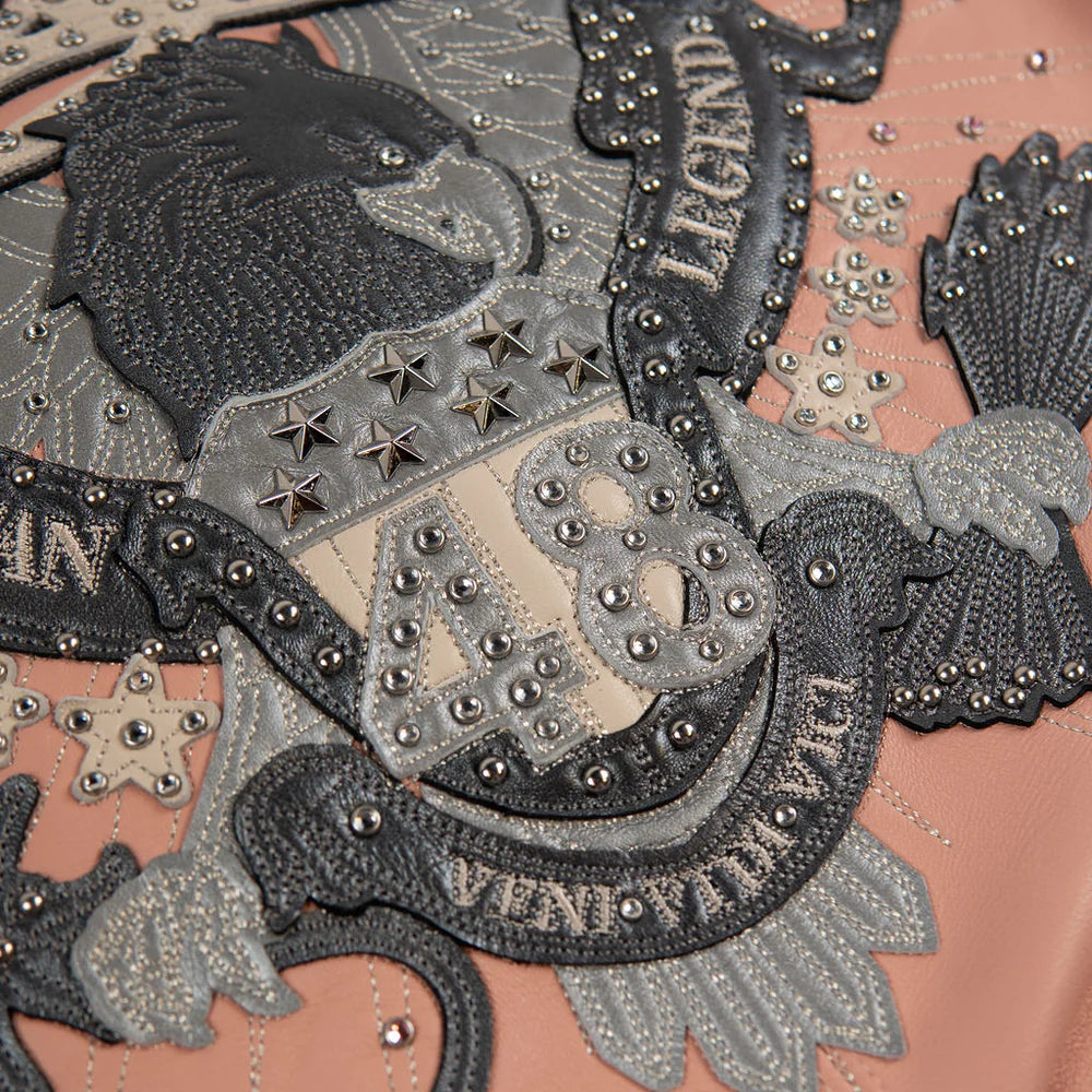 PELLE PELLE 48TH ANNIVERSARY WOMENS CROP JACKET leathertaboo.com