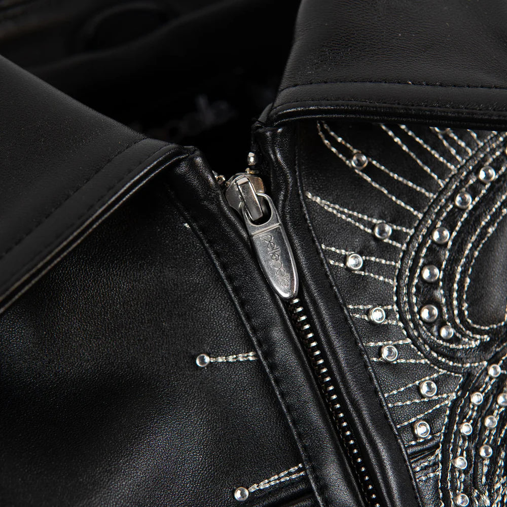 PELLE PELLE 48TH ANNIVERSARY WOMENS CROP JACKET leathertaboo.com