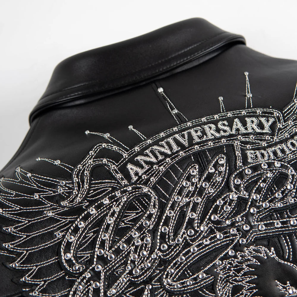 PELLE PELLE 48TH ANNIVERSARY WOMENS CROP JACKET leathertaboo.com