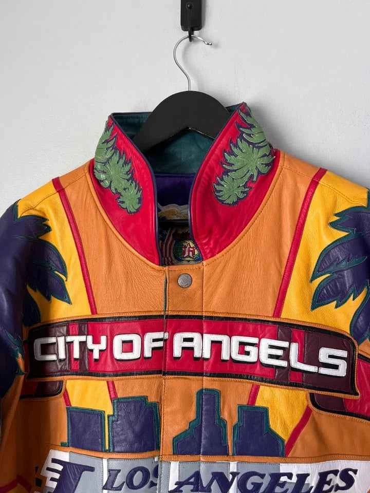 Los Angeles Lakers 2020 Championship Commemorative Leather Jacket
