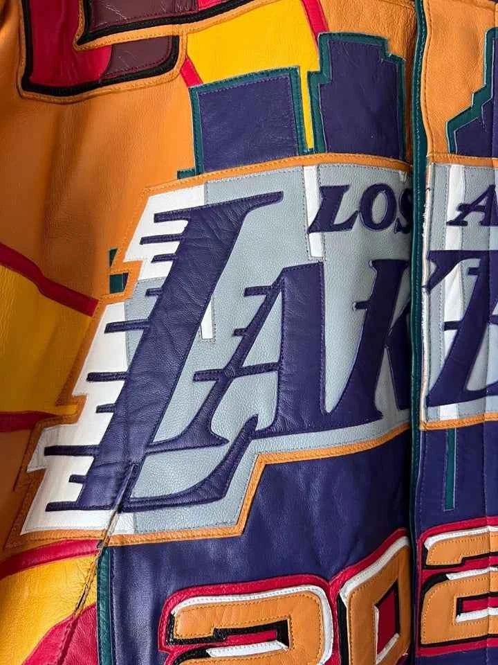 Los Angeles Lakers 2020 Championship Commemorative Leather Jacket