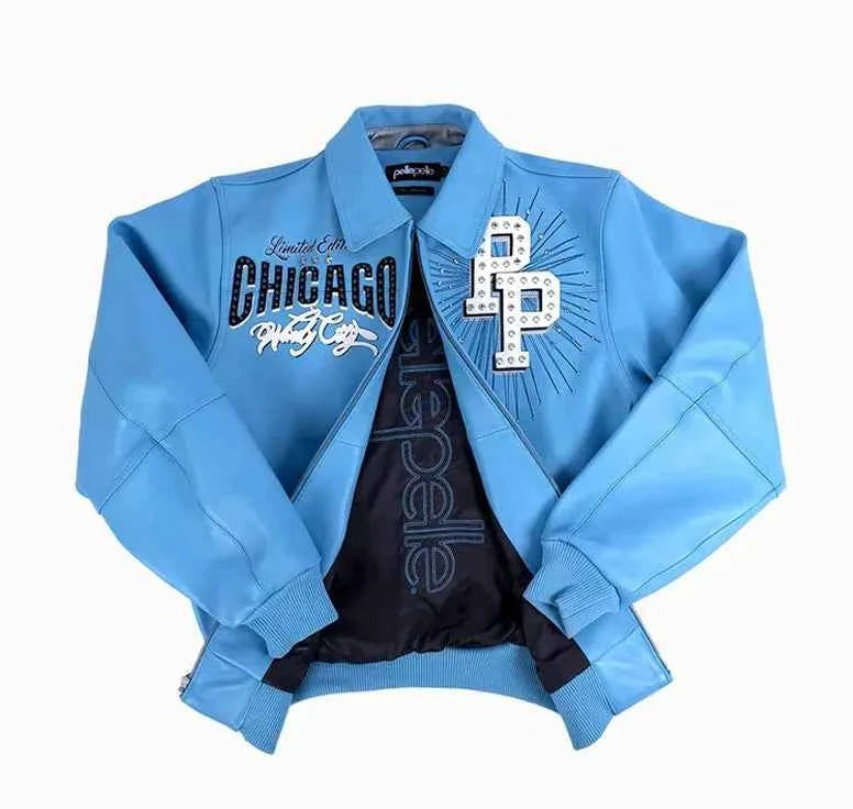 Pelle Pelle X TB Windy City MB Blue Jacket