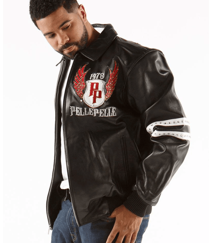 Men’s Pelle Pelle Legends Forever Marc Buchanan Black Jacket