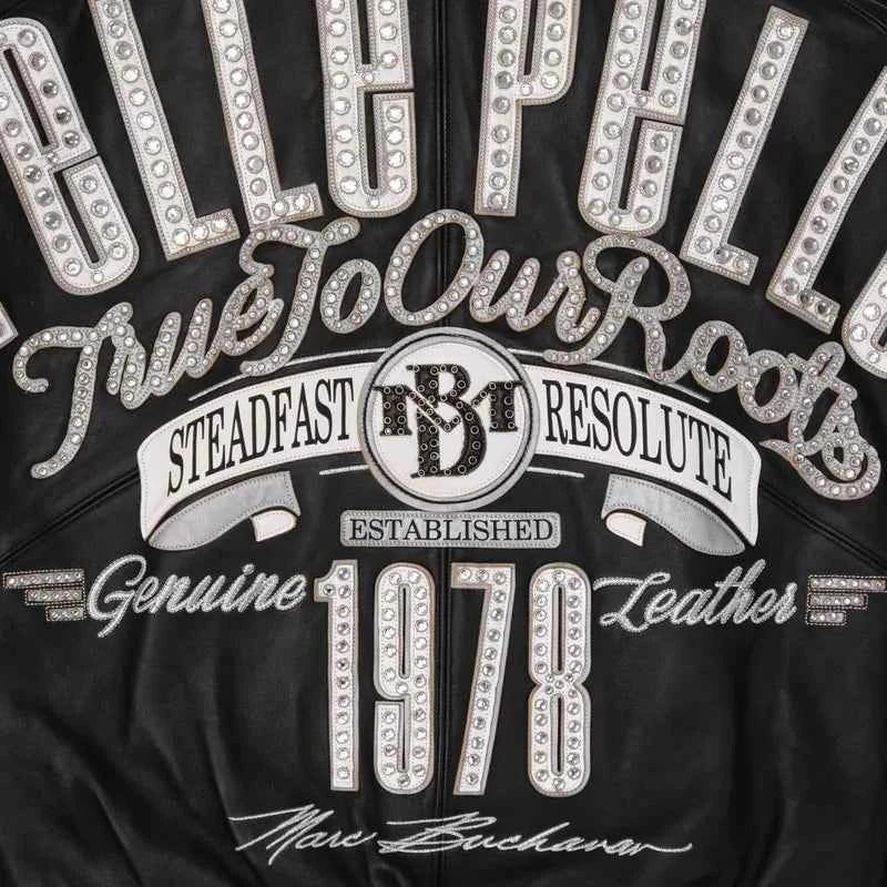 PELLE PELLE WHITE TRUE TO OUR ROOTS LEATHER JACKET