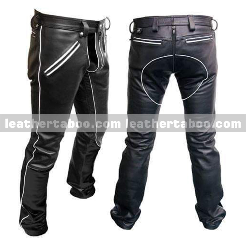 Men’s Genuine Leather Pants - Leather taboo