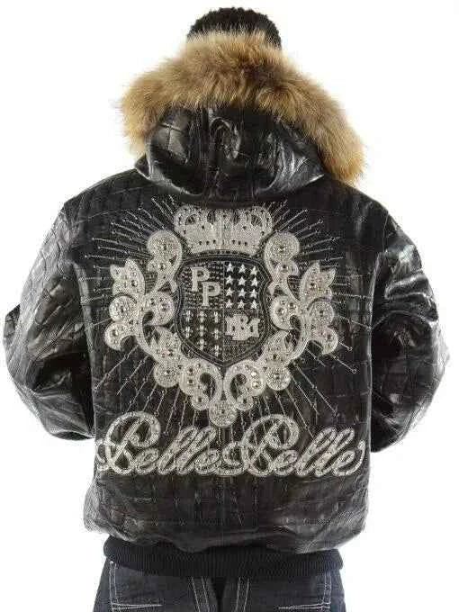 Pelle Pelle Crest Black Leather Jacket