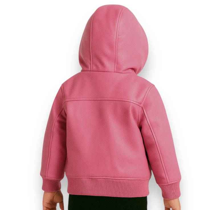 Pelle Pelle Kids Pink Leather Jacke (Copy)