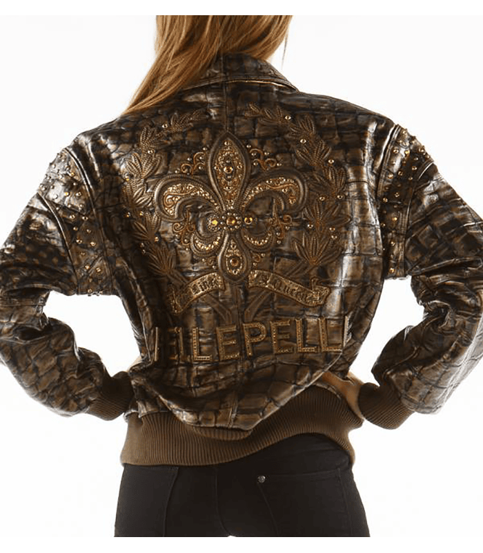 Women’s Pelle Pelle Live Like a Queen Dark Brown Leather Jacket