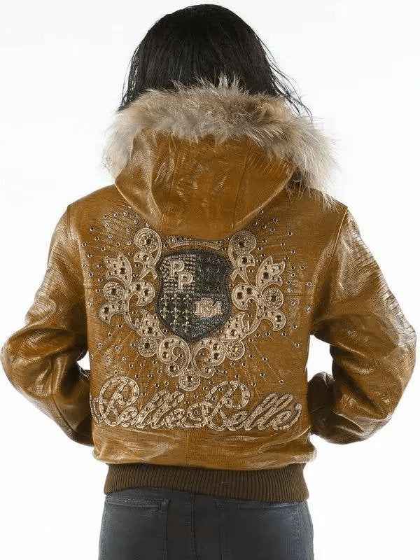 Pelle Pelle Women’s 40th Anniversary Brown Leather Jacket – Collectors Edition