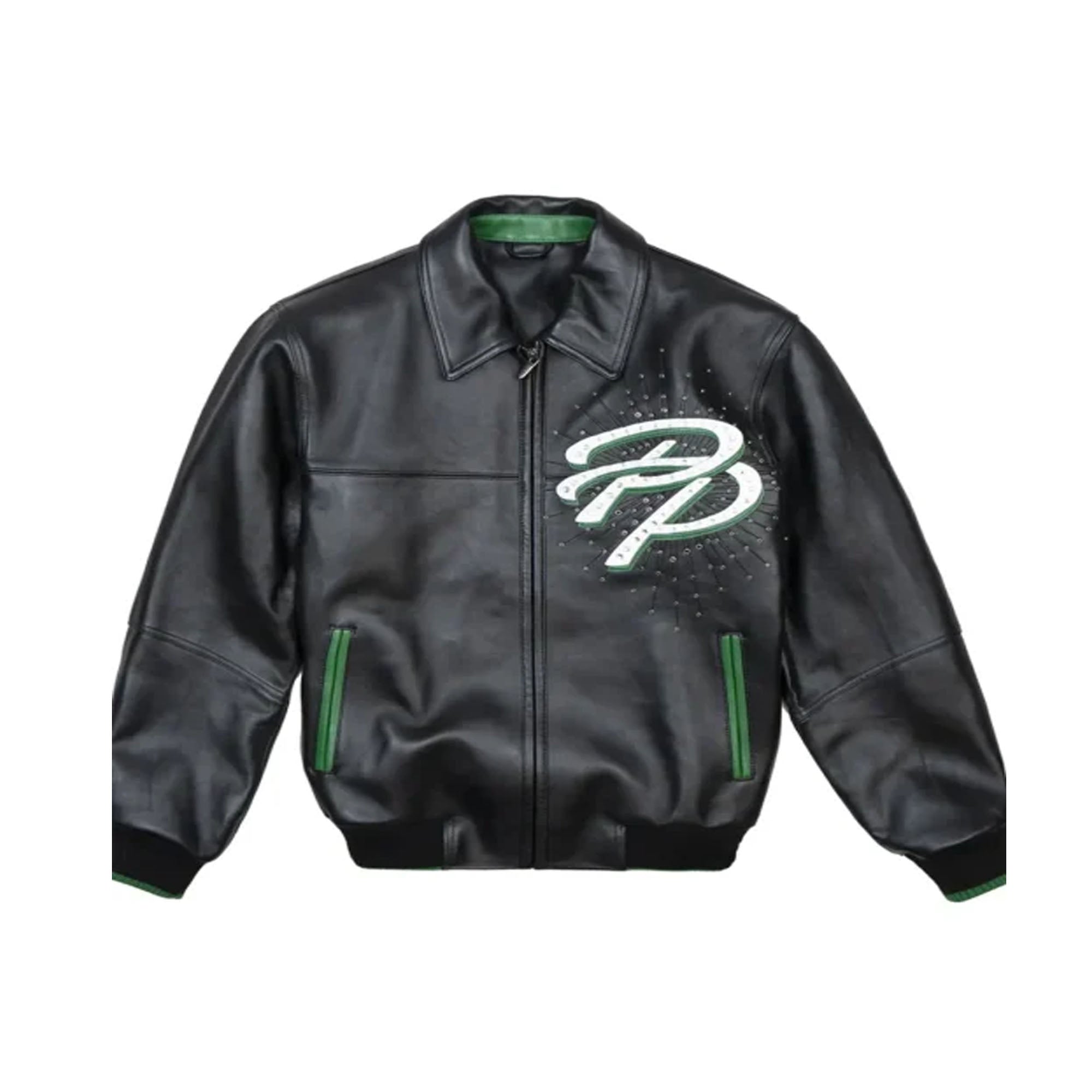 Pelle Pelle Greatest Of All Time leather jacket front view