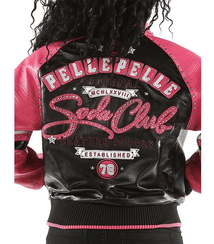 Pelle Pelle Soda Club Black Leather Jacket leathertaboo.com